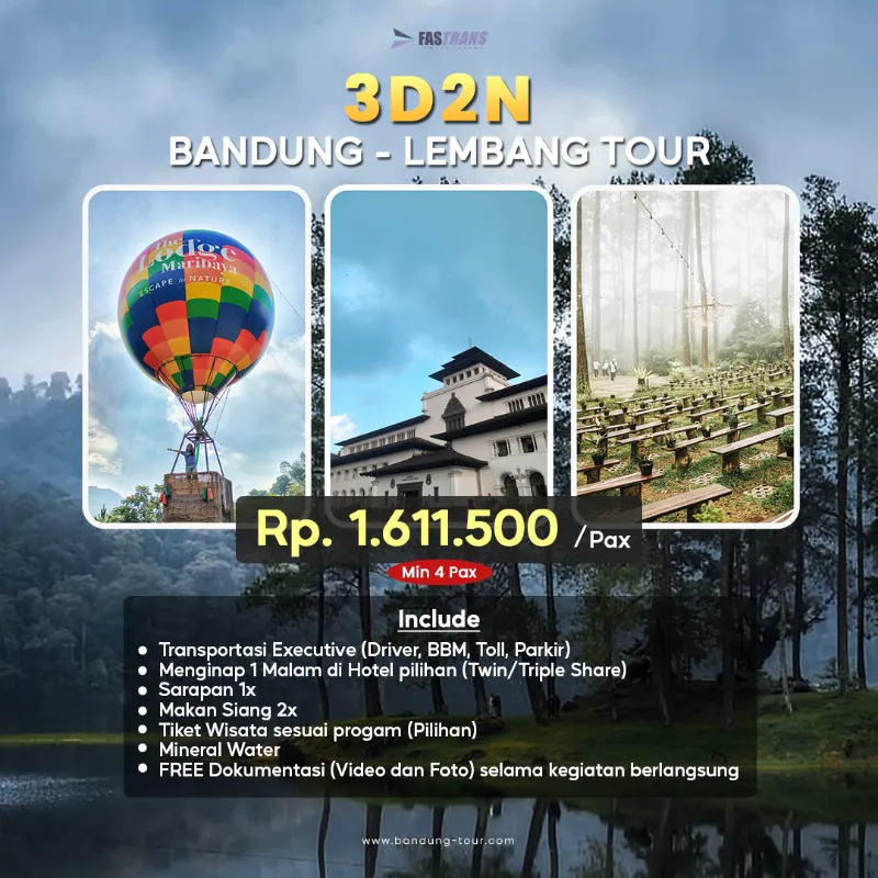 3D2N Bandung - Lembang