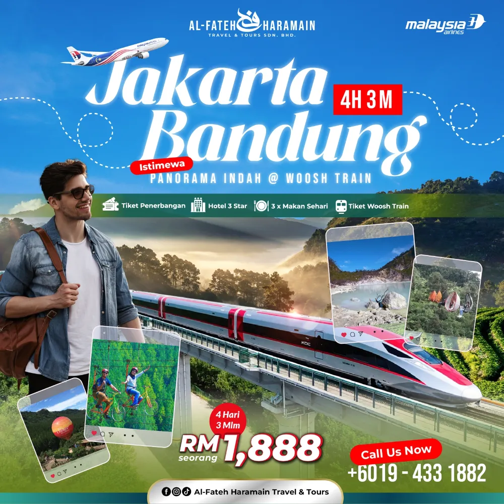 alfateh Pakej Percutian Bandung 4H3M